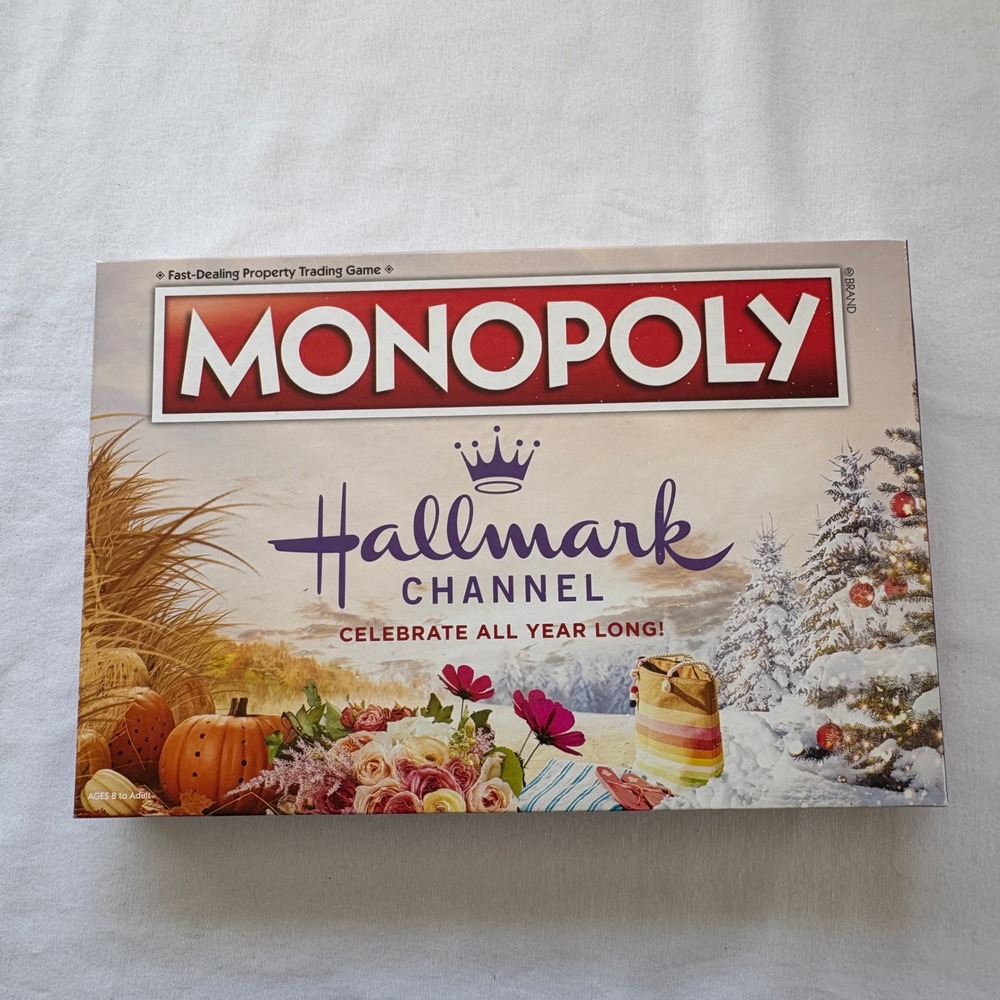 Monopoly Hallmark Channel Edition Board Game USAopoly 2019 Complete Excellent